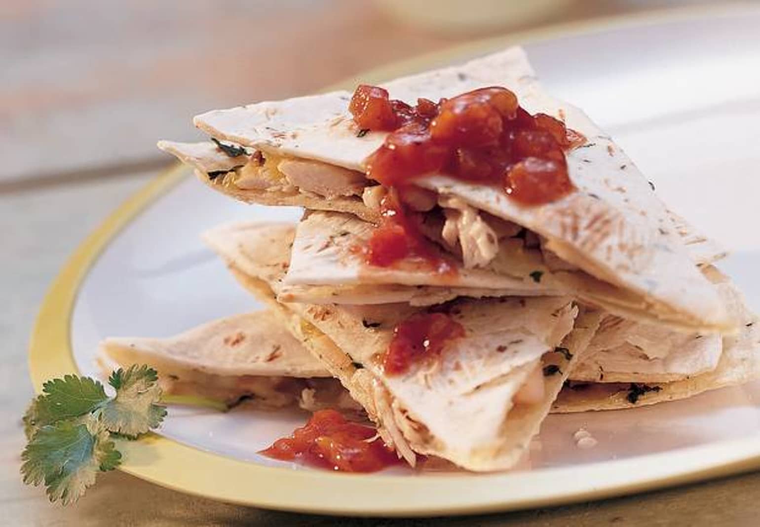 Chicken Quesadillas